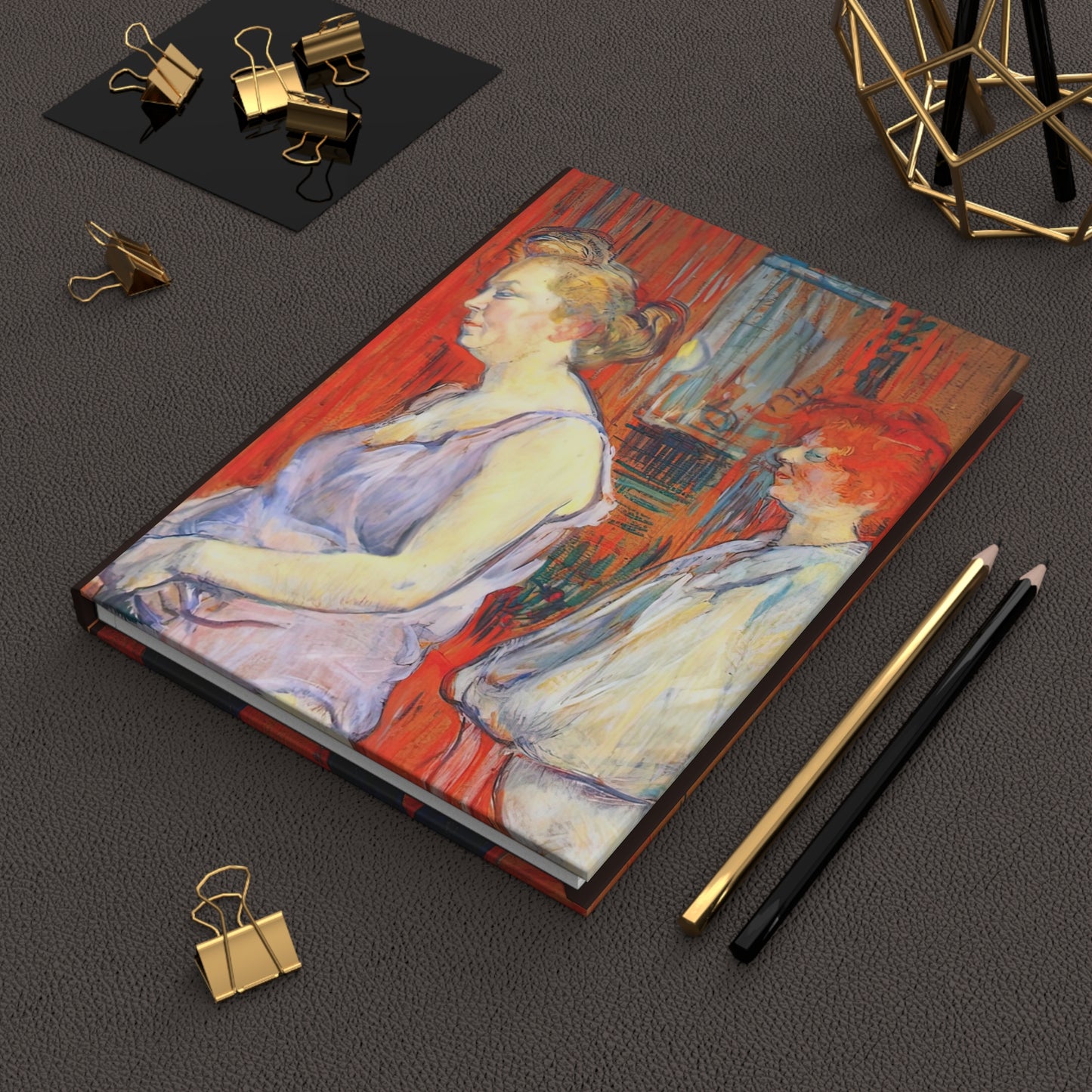 Toulouse-Lautrec, Henri - The Medical Inspection (1894) - Hardcover Journal Matte