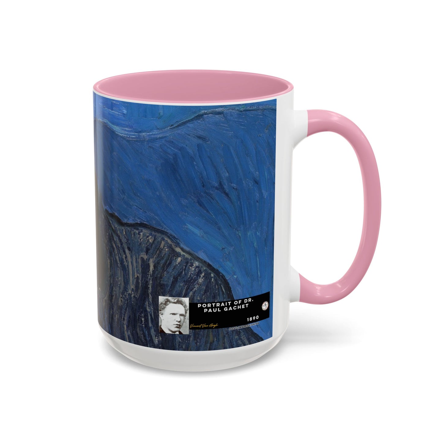 Van Gogh, Vincent - Portrait of Dr. Paul Gachet (1890) - Colorful Accent Mugs