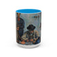 Cézanne, Paul - The Card Players (1892) - Colorful Accent Mugs