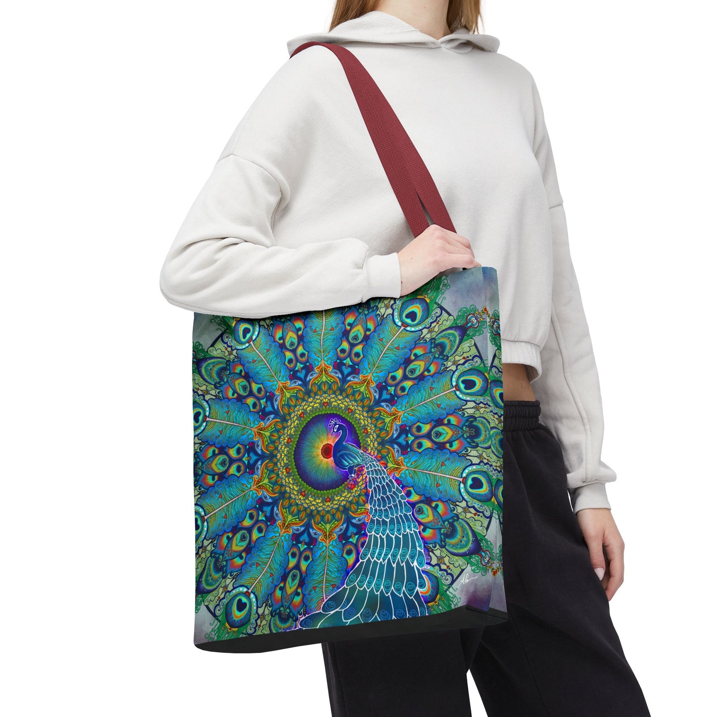 Pacio, Adam - Melek Taus Mandala - Tote Bag