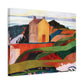 Filiger, Charles - The Hangman’s House (1891) - Canvas Block, unframed