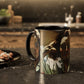Courbet, Gustave - The Desperate Man (1843) - Colorful Accent Mugs