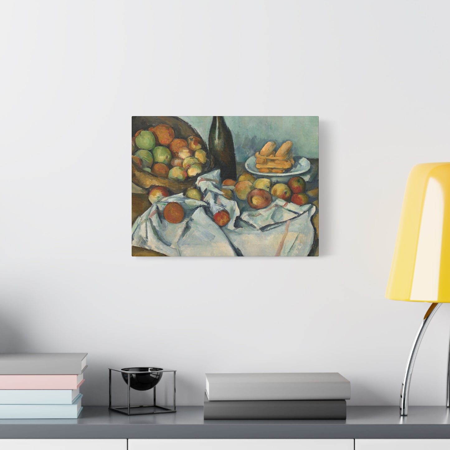 Cézanne, Paul - Basket of Apples (1893) - Canvas Block, unframed