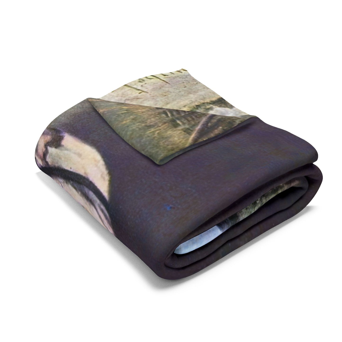Courbet, Gustave - The Stone Breakers (1850) - Arctic Fleece Blanket