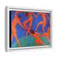 Matisse, Henri - Dance (II) (1910) - Matte Canvas, Framed