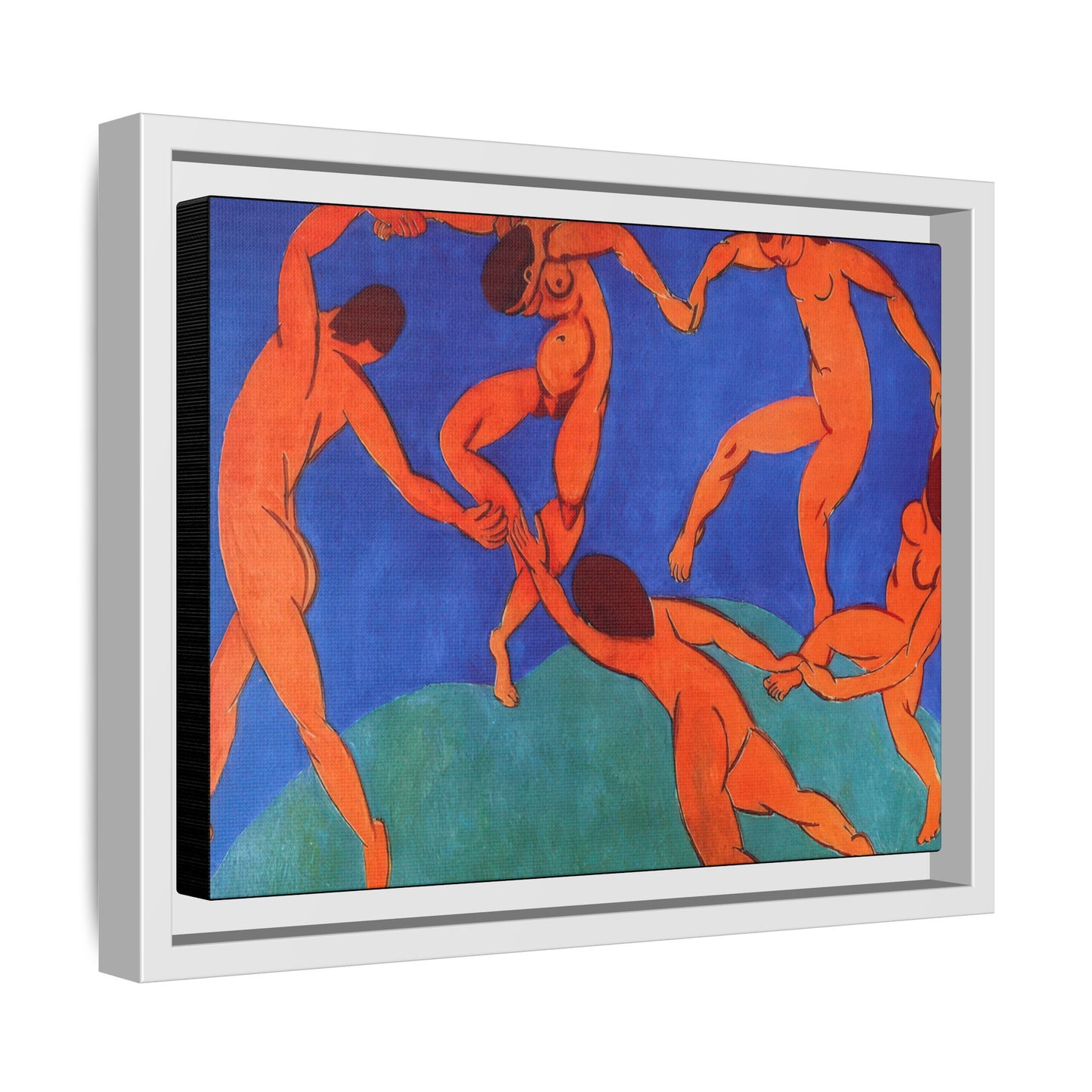 Matisse, Henri - Dance (II) (1910) - Matte Canvas, Framed