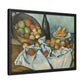 Cézanne, Paul - Basket of Apples (1893) - Matte Canvas, Framed
