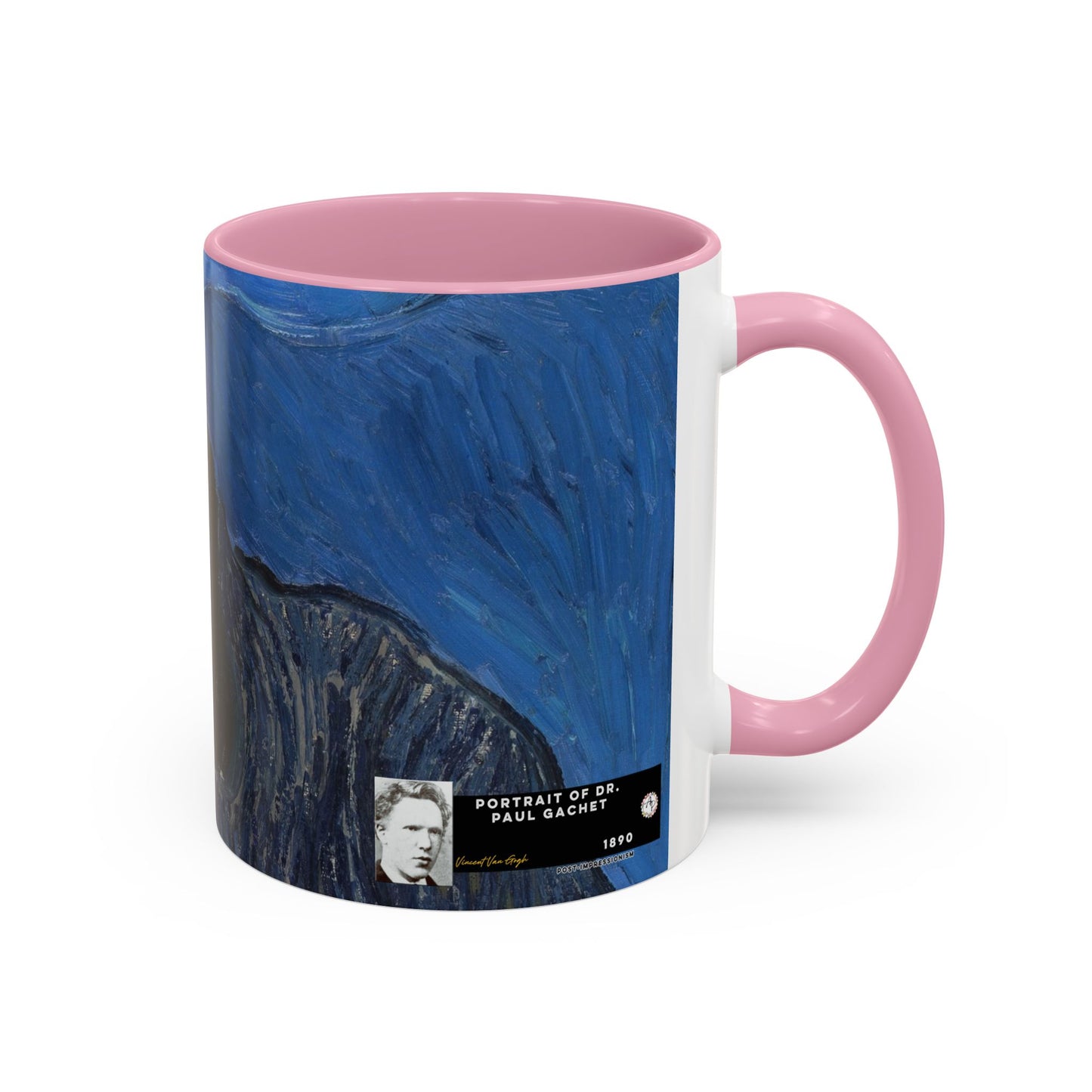 Van Gogh, Vincent - Portrait of Dr. Paul Gachet (1890) - Colorful Accent Mugs