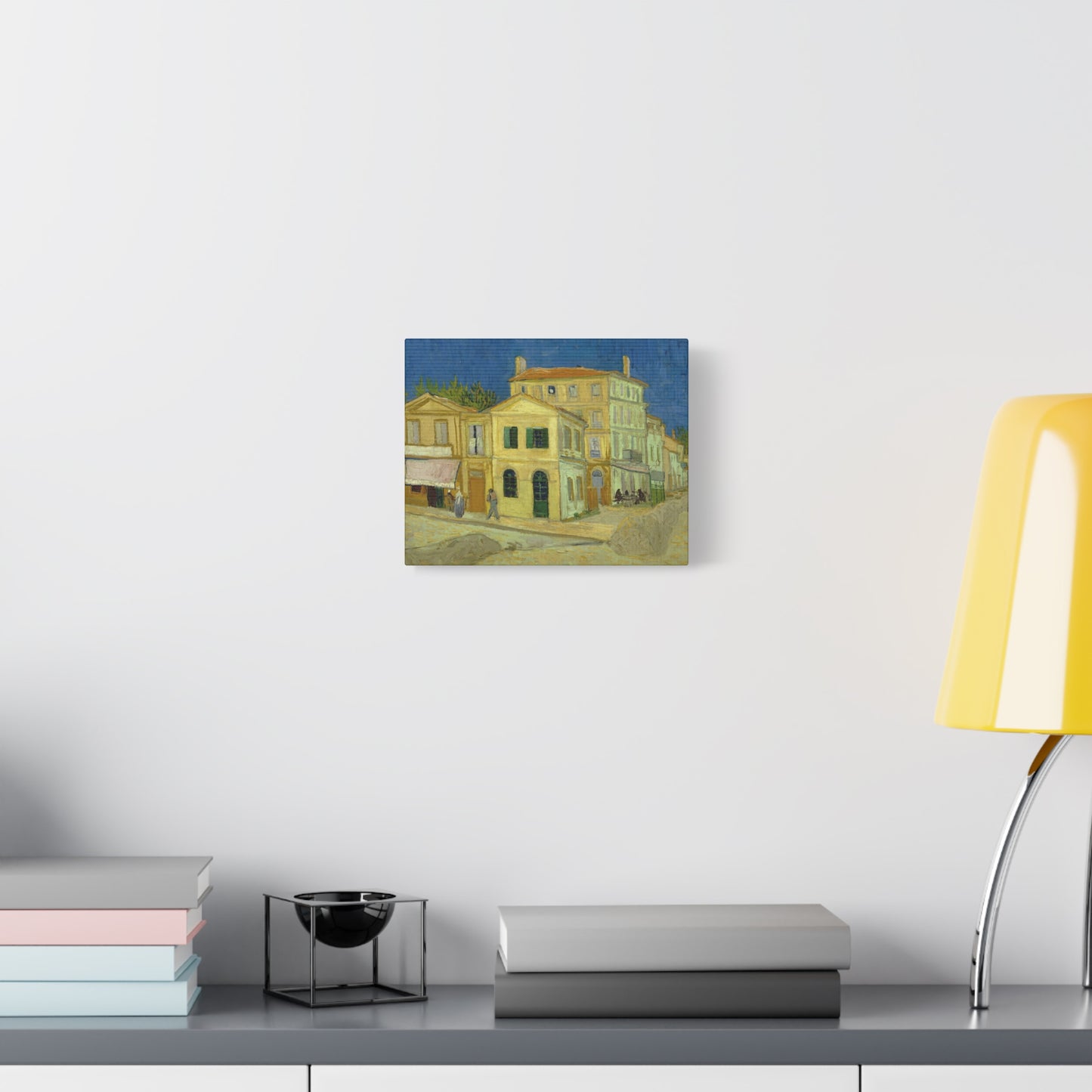 Van Gogh, Vincent - The Yellow House (1888)- Canvas Block, unframed