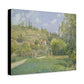 Pissarro, Camille - A Cowherd at Valhermeil, Auvers-sur-Oise (1874) - Canvas Block, unframed