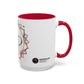 AdamPacio.com - White Logo - Colorful Accent Mugs