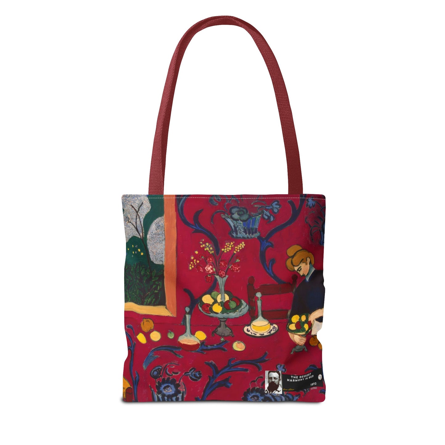 Matisse, Henri - The Dessert Harmony in Red (1908)- Tote Bag