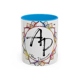 AdamPacio.com - White Logo - Colorful Accent Mugs