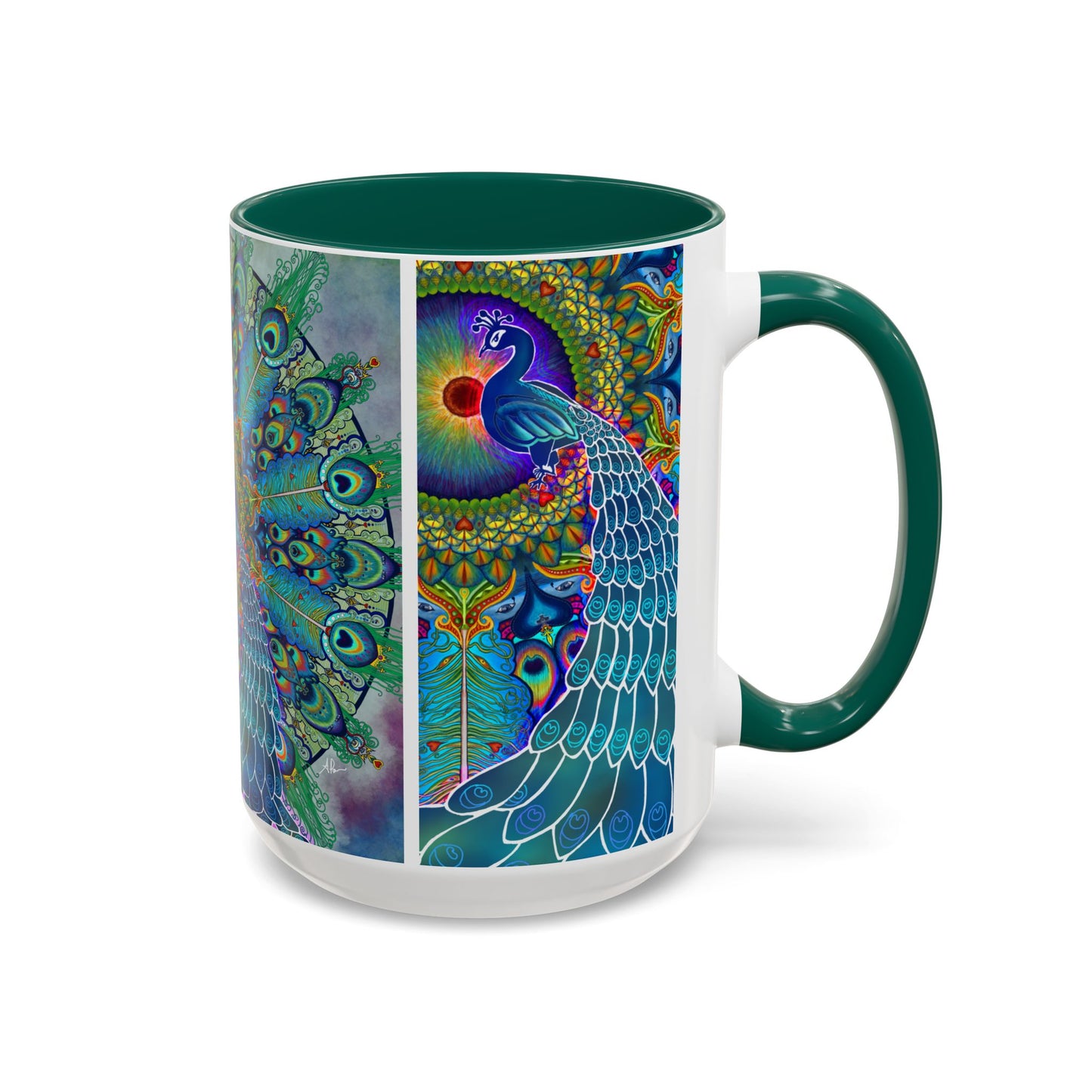 Pacio, Adam - Melek Taus Mandala - Colorful Accent Mugs