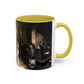 Courbet, Gustave - The Painter’s Studio (1855) - Colorful Accent Mugs
