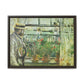 Morisot, Berthe - Eugene Manet on the Isle of Wight (1875) - Matte Canvas, Framed