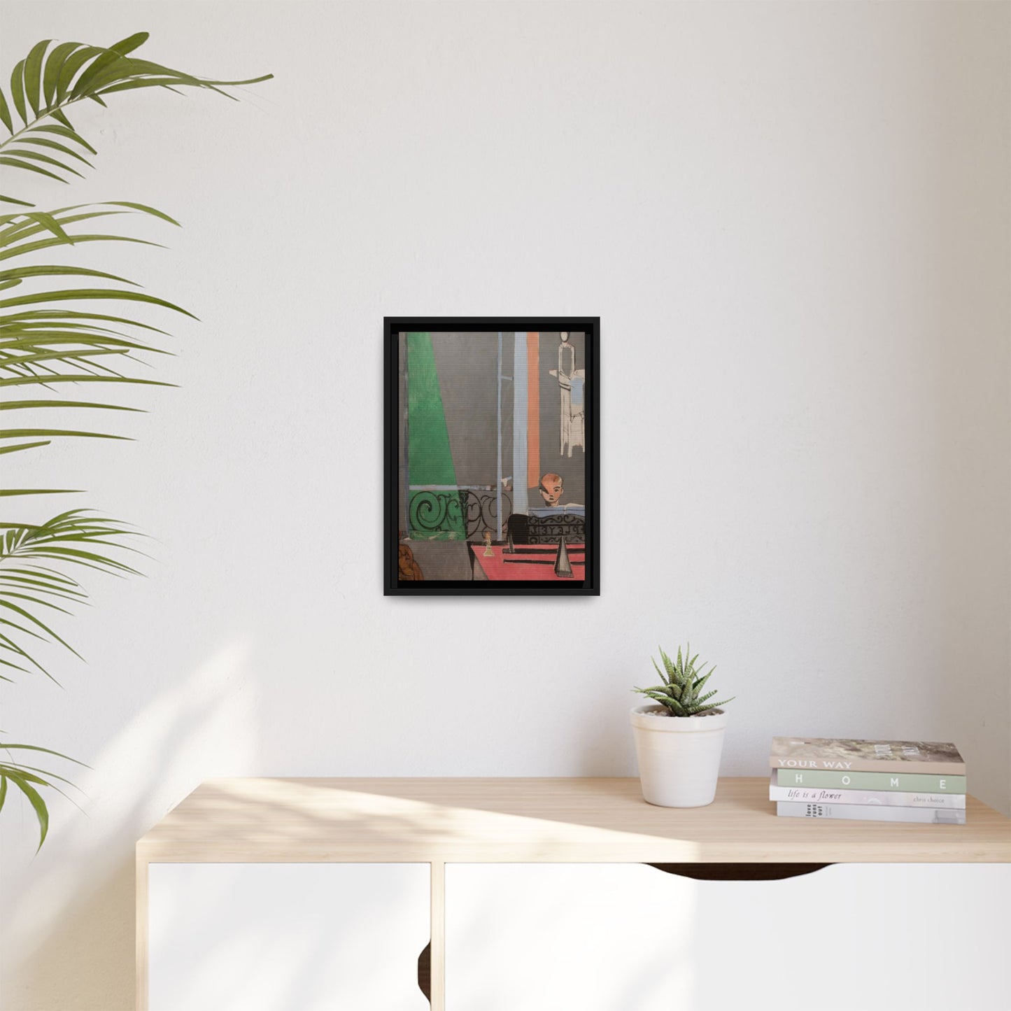 Matisse, Henri - Piano Lesson (1916) - Matte Canvas, Framed