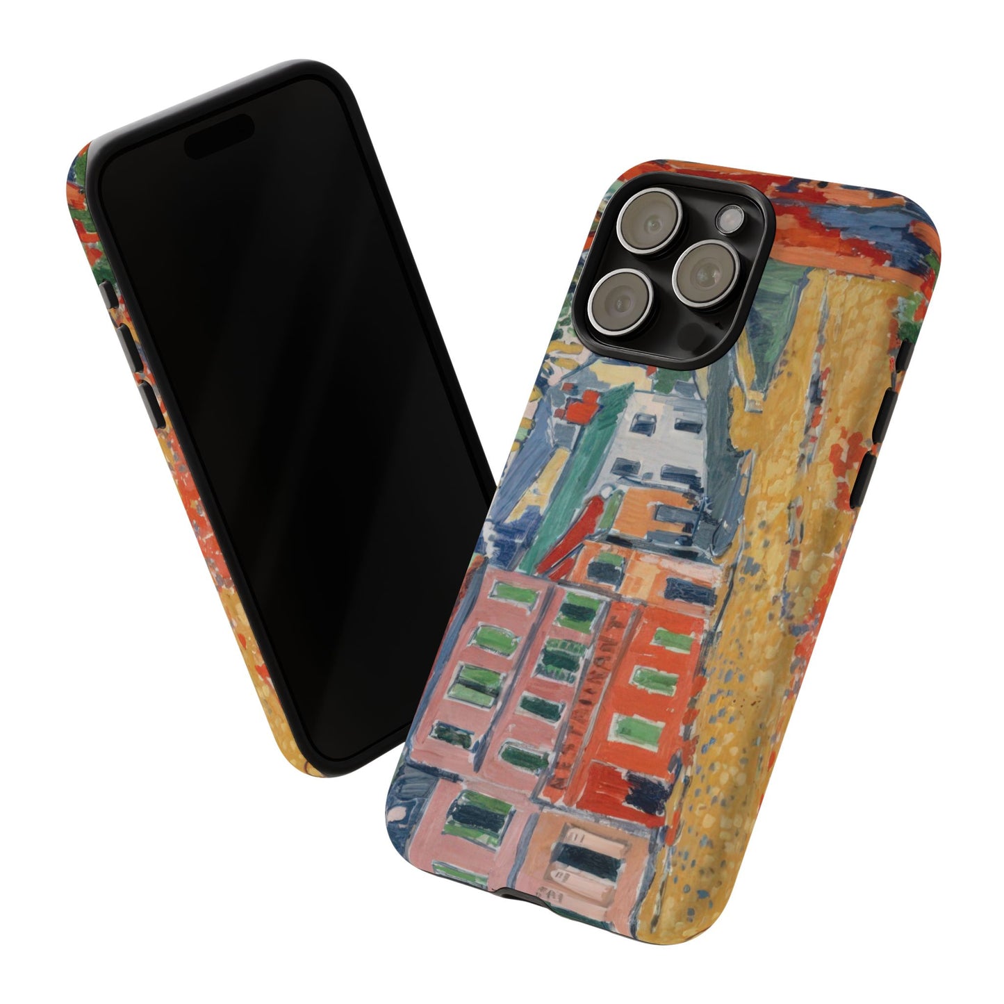 de Vlaminck, Maurice - Restaurant de la Machine à Bougival (1905) - Tough Phone Cases