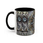 Pacio, Adam - Memento Mori Mandala - Colorful Accent Mugs