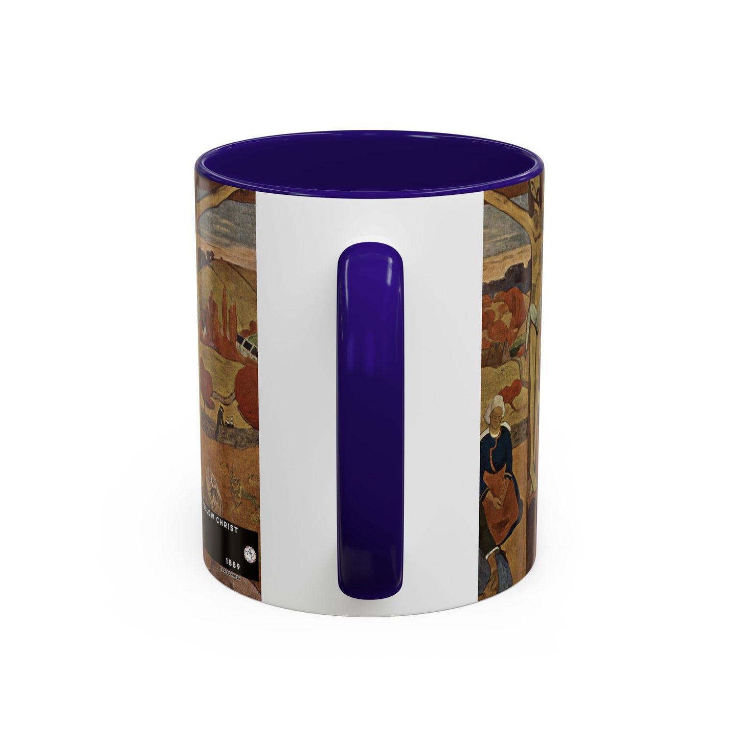 Gauguin, Paul - The Yellow Christ (1889) - Colorful Accent Mugs