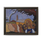 Filiger, Charles - Virgin and Two Angels (1895) - Matte Canvas, Framed