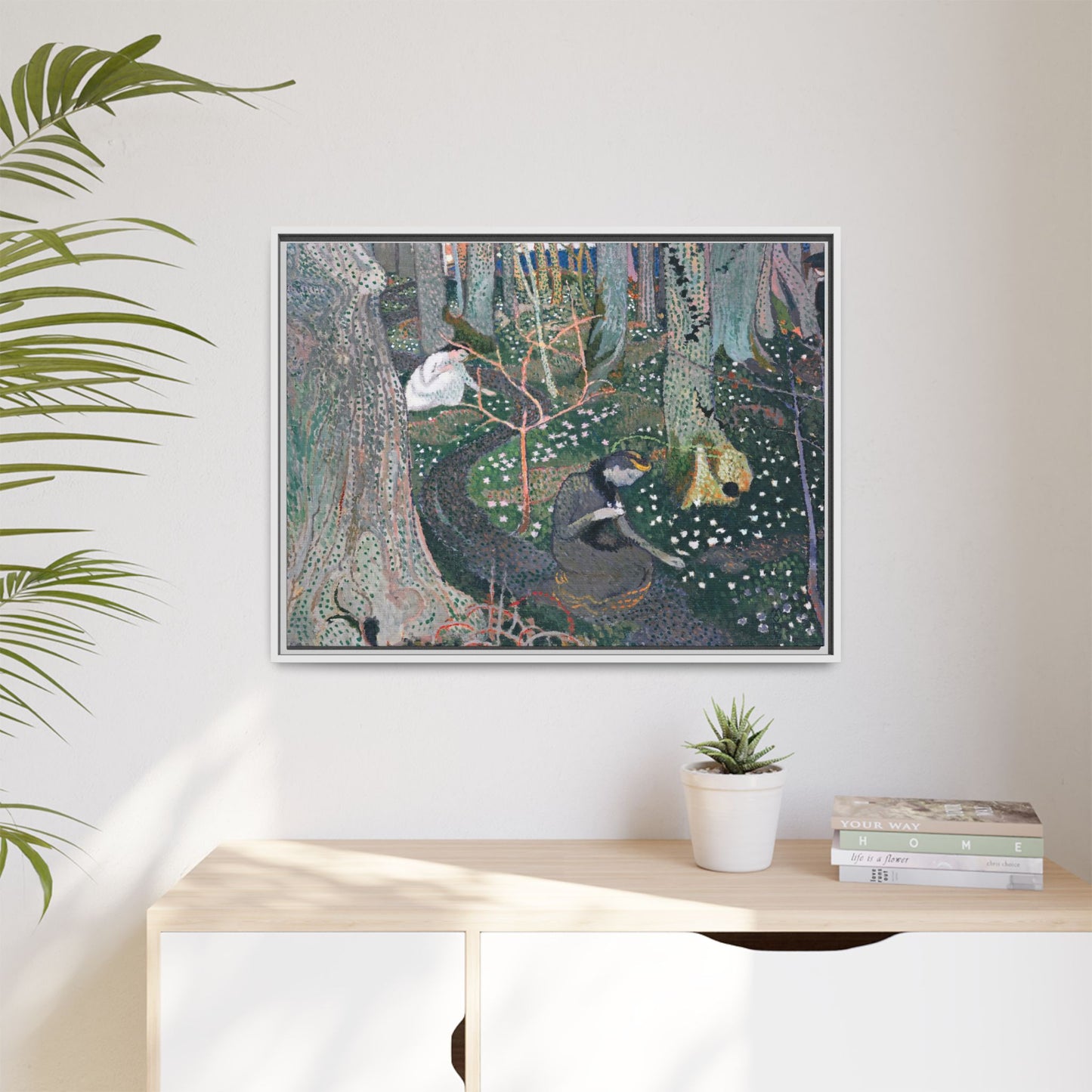 Denis, Maurice - April (1892) - Matte Canvas, Framed
