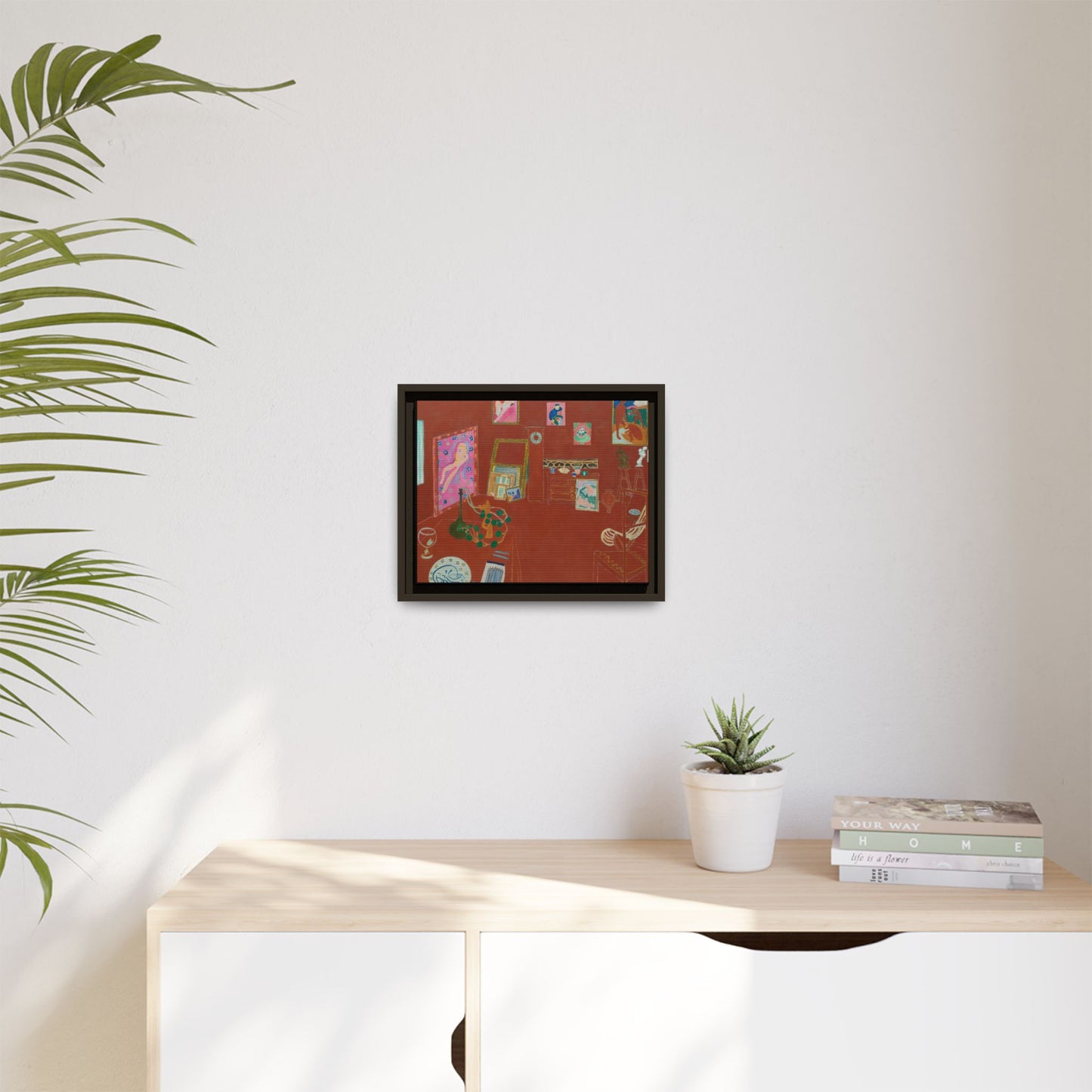 Matisse, Henri - The Red Studio (1911) - Matte Canvas, Framed