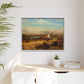 Bierstadt, Albert - The Last of the Buffalo  (1888) - Matte Canvas, Framed