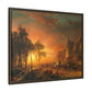 Bierstadt, Albert - Emigrants Crossing the Plains (1867) - Matte Canvas, Framed