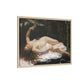 Courbet, Gustave - Woman with a Parrot (1866) - Matte Canvas, Framed