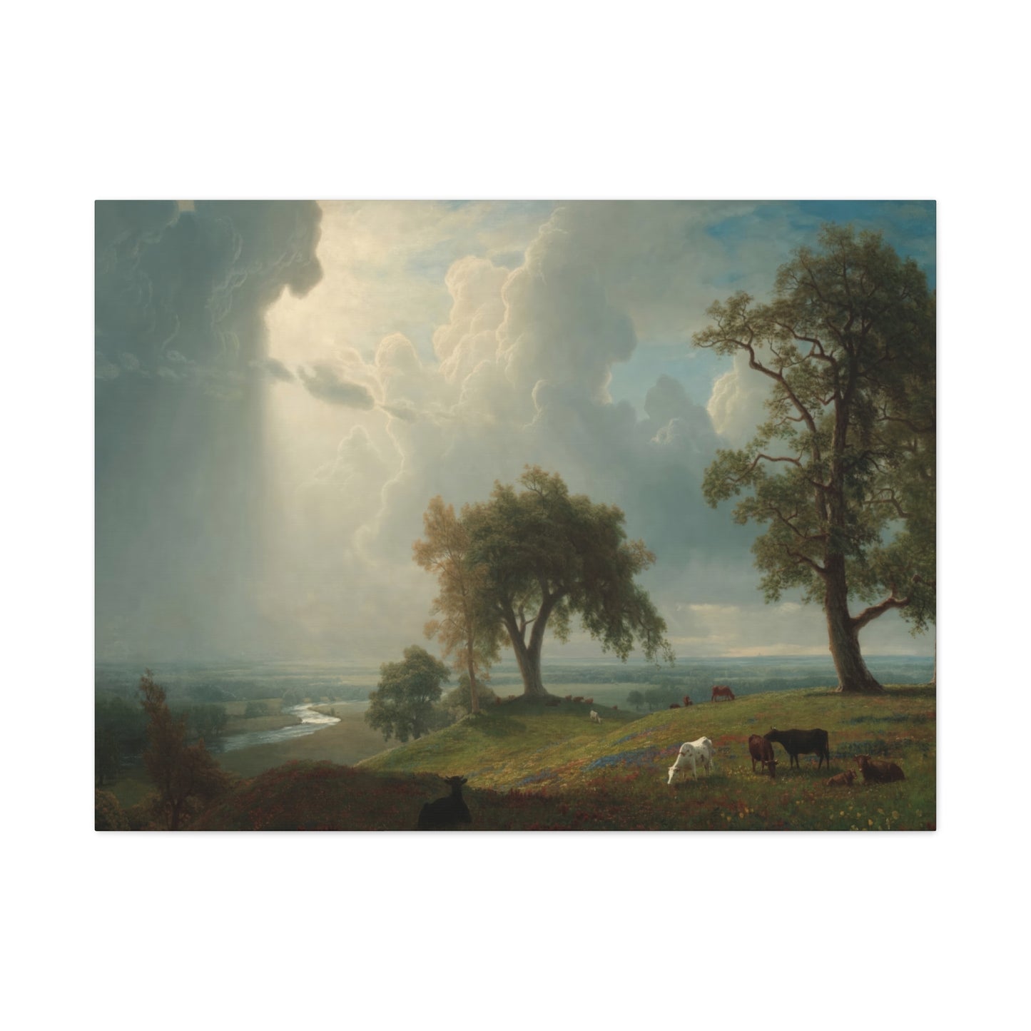Bierstadt, Albert - California Spring (1875) - Canvas Block, unframed
