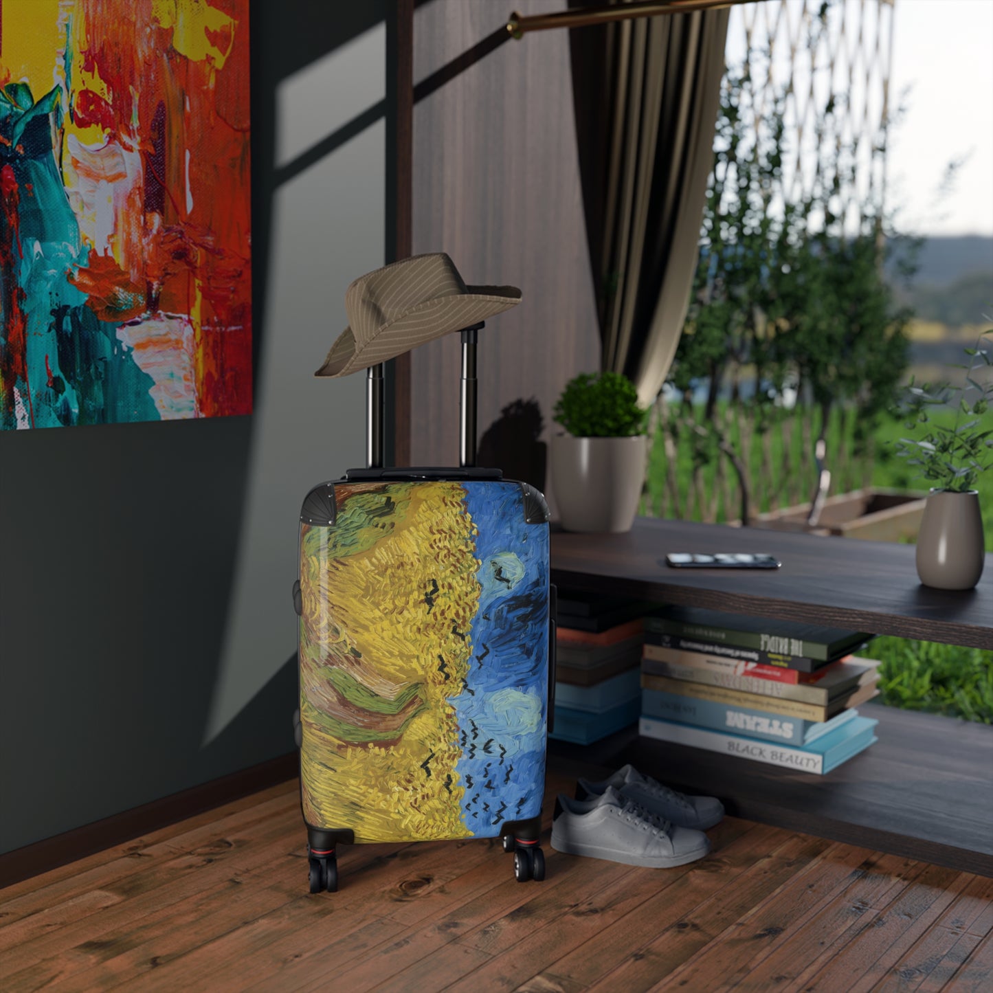 Van Gogh, Vincent - Wheatfield with Crows (1890) - Suitcase