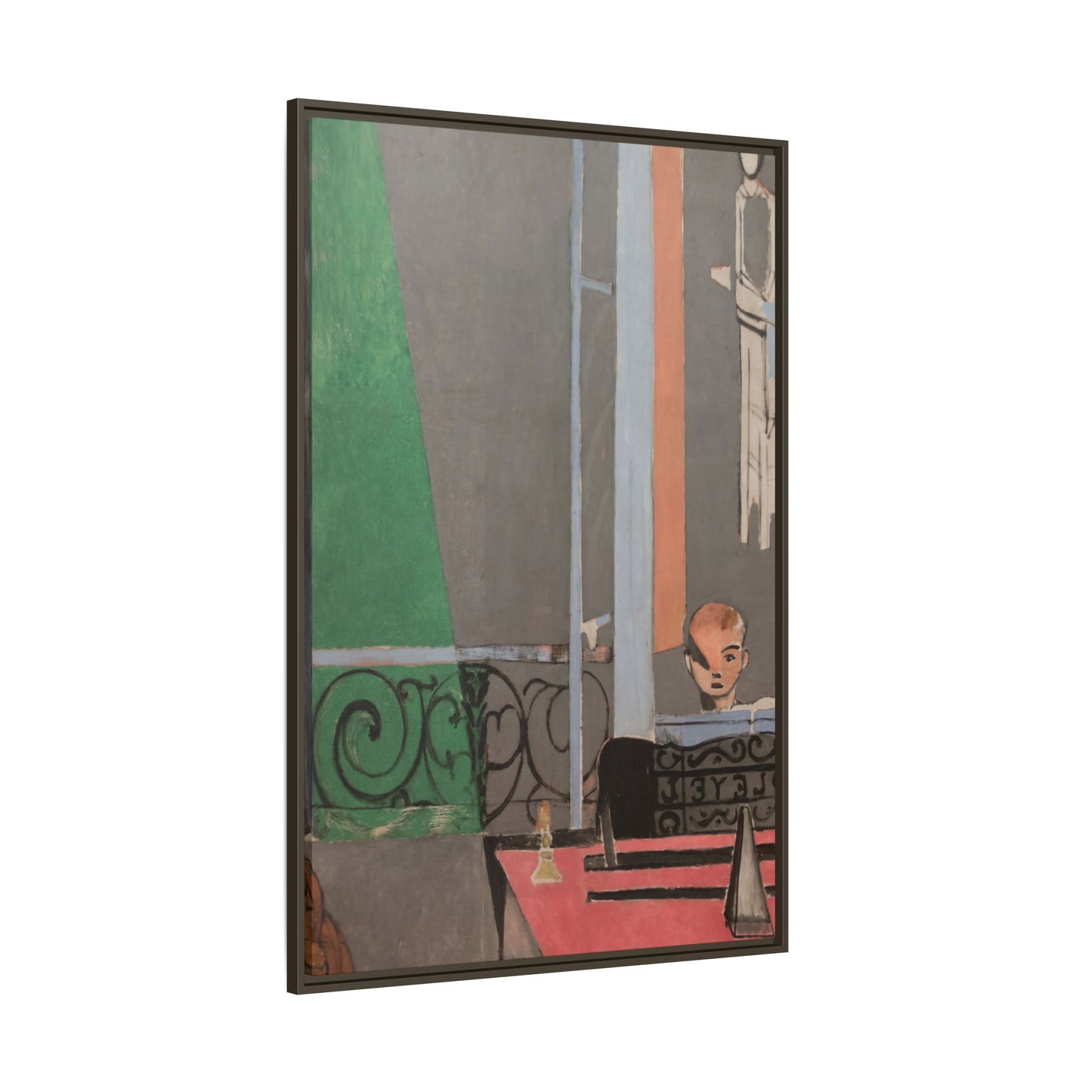 Matisse, Henri - Piano Lesson (1916) - Matte Canvas, Framed