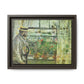 Morisot, Berthe - Eugene Manet on the Isle of Wight (1875) - Matte Canvas, Framed