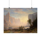 Bierstadt, Albert - Valley of the Yosemite (1868) - Satin Posters