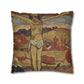 Gauguin, Paul - The Yellow Christ (1889) - Suede Square Pillowcase