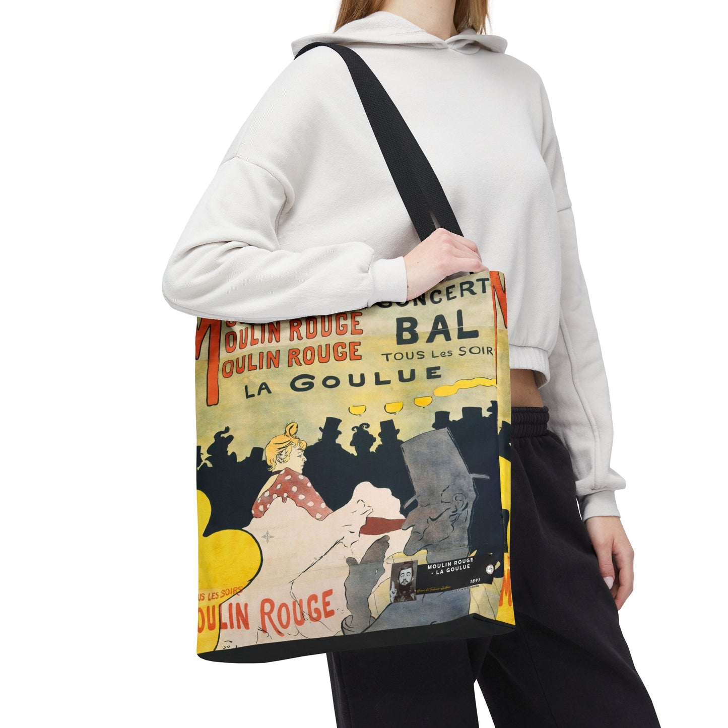 Toulouse-Lautrec, Henri - Moulin Rouge - La Goulue (1891) - Tote Bag