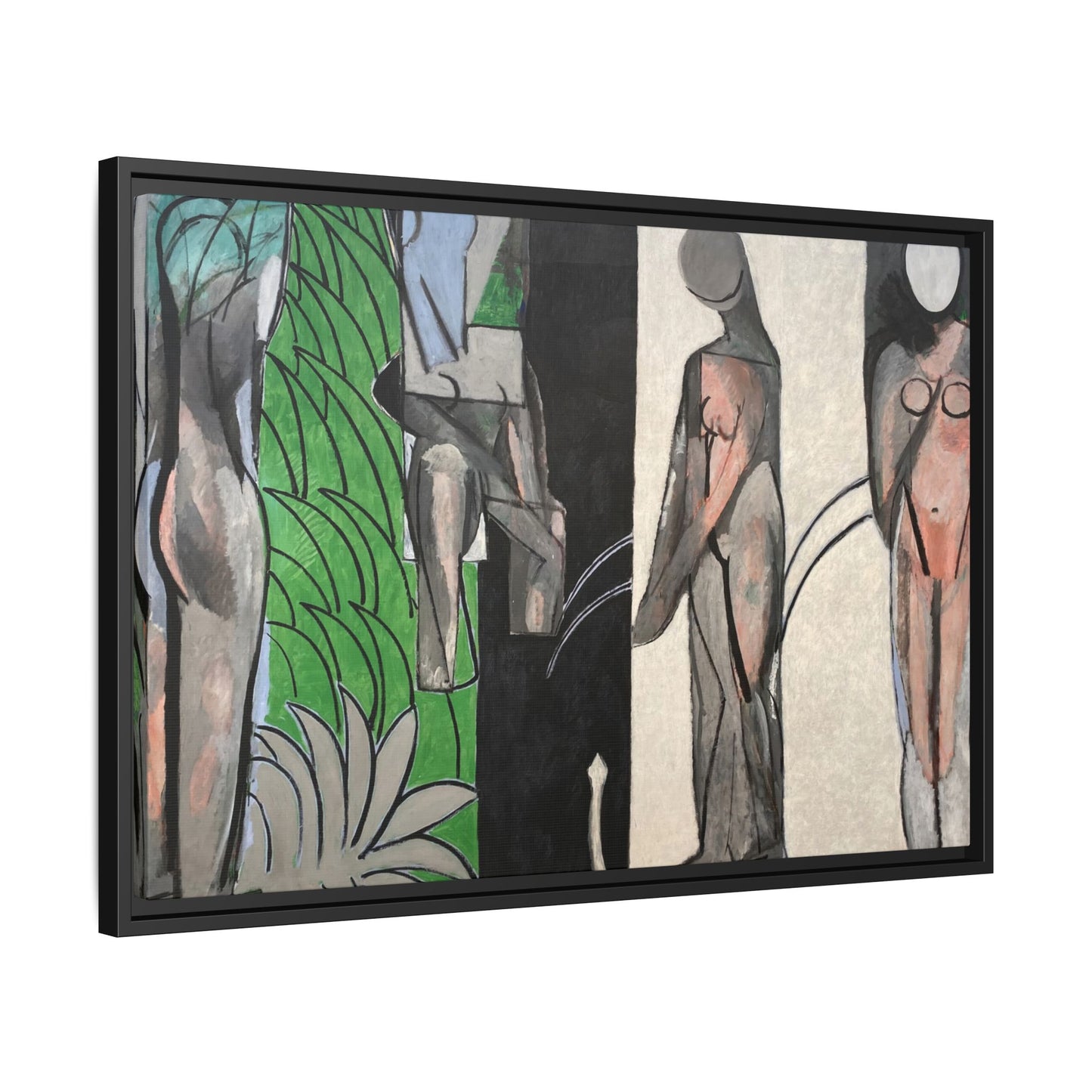 Matisse, Henri - Bathers by a River (1917) - Matte Canvas, Framed