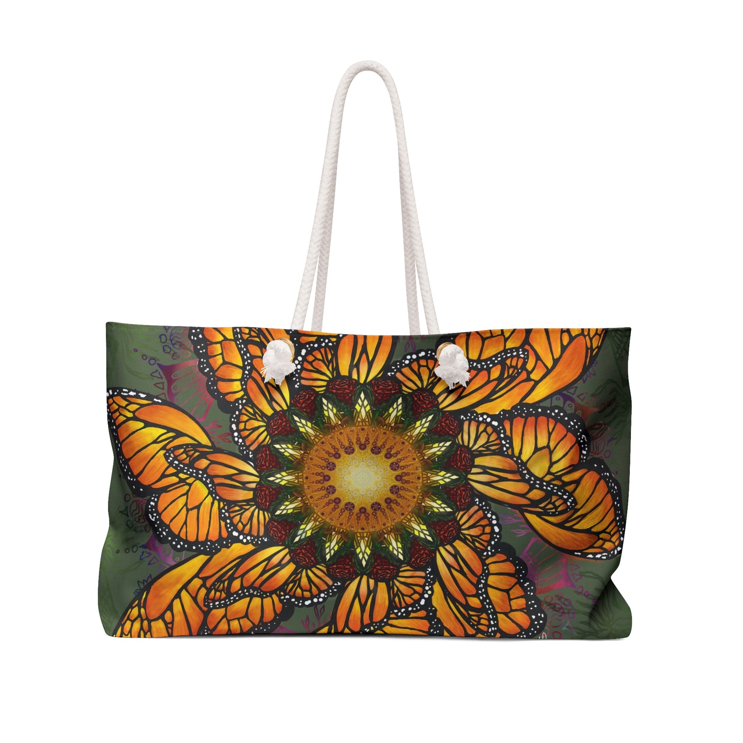 Pacio, Adam - Monarch Butterfly Mandala - Weekender Bag