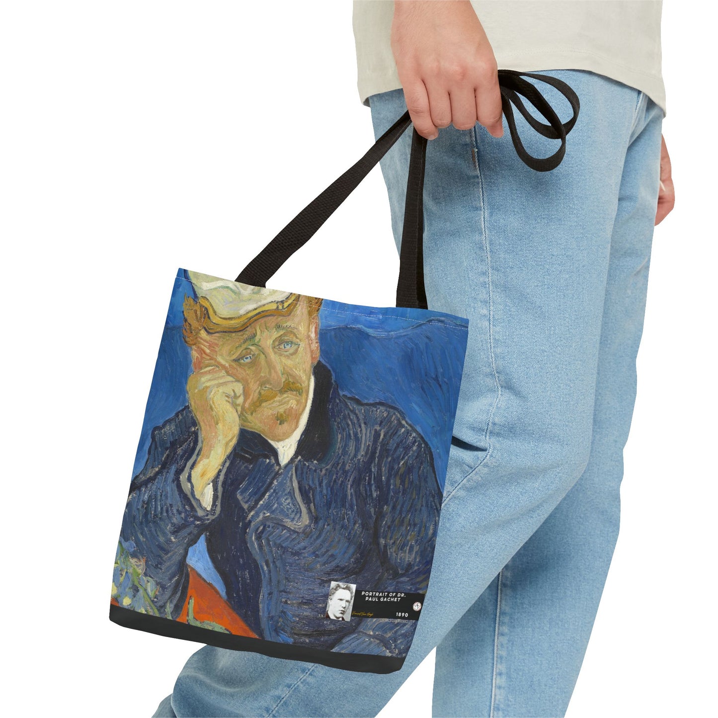 Van Gogh, Vincent - Portrait of Dr. Paul Gachet (1890) - Tote Bag