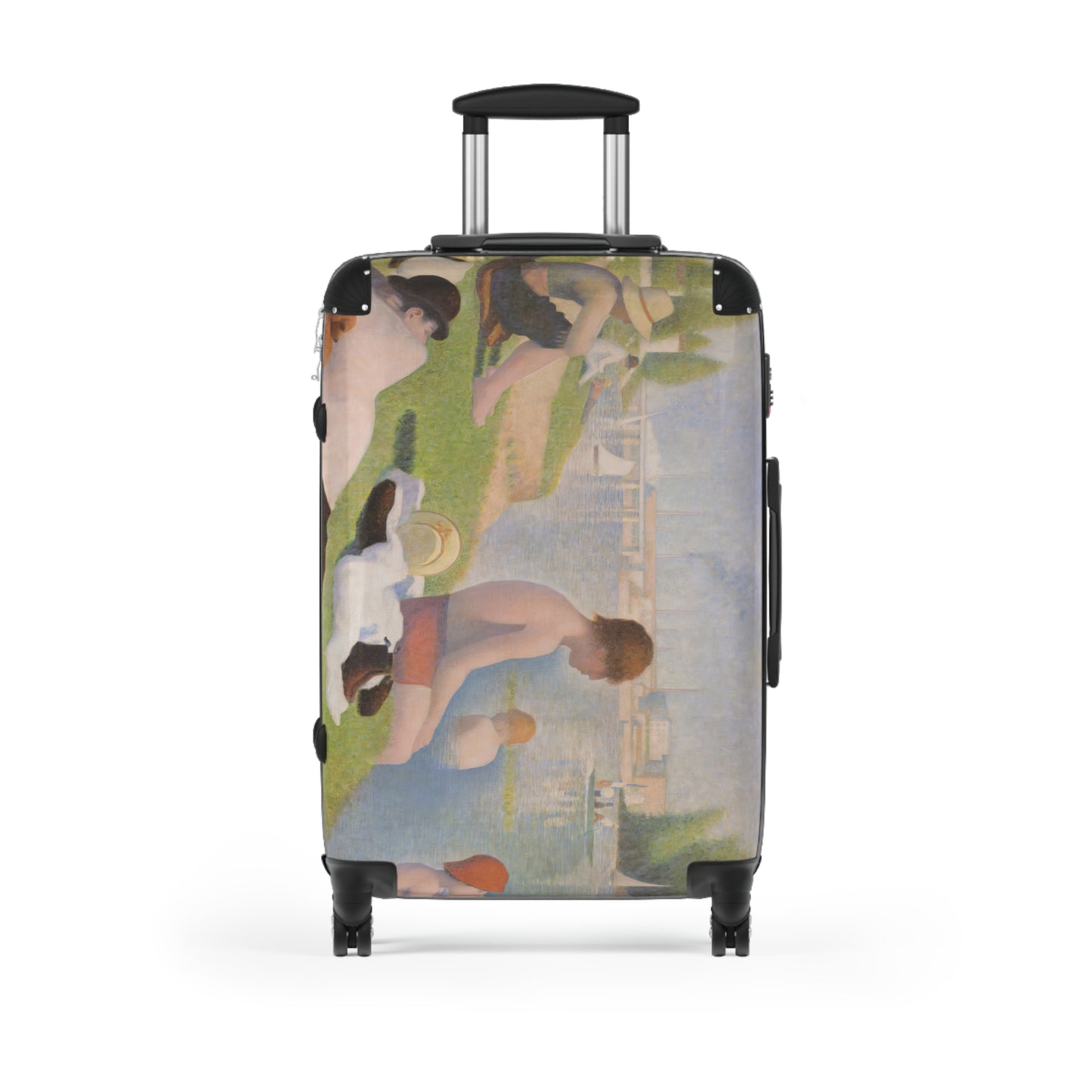 Seurat, Georges - Bathers at Asnières (1884) - Suitcase