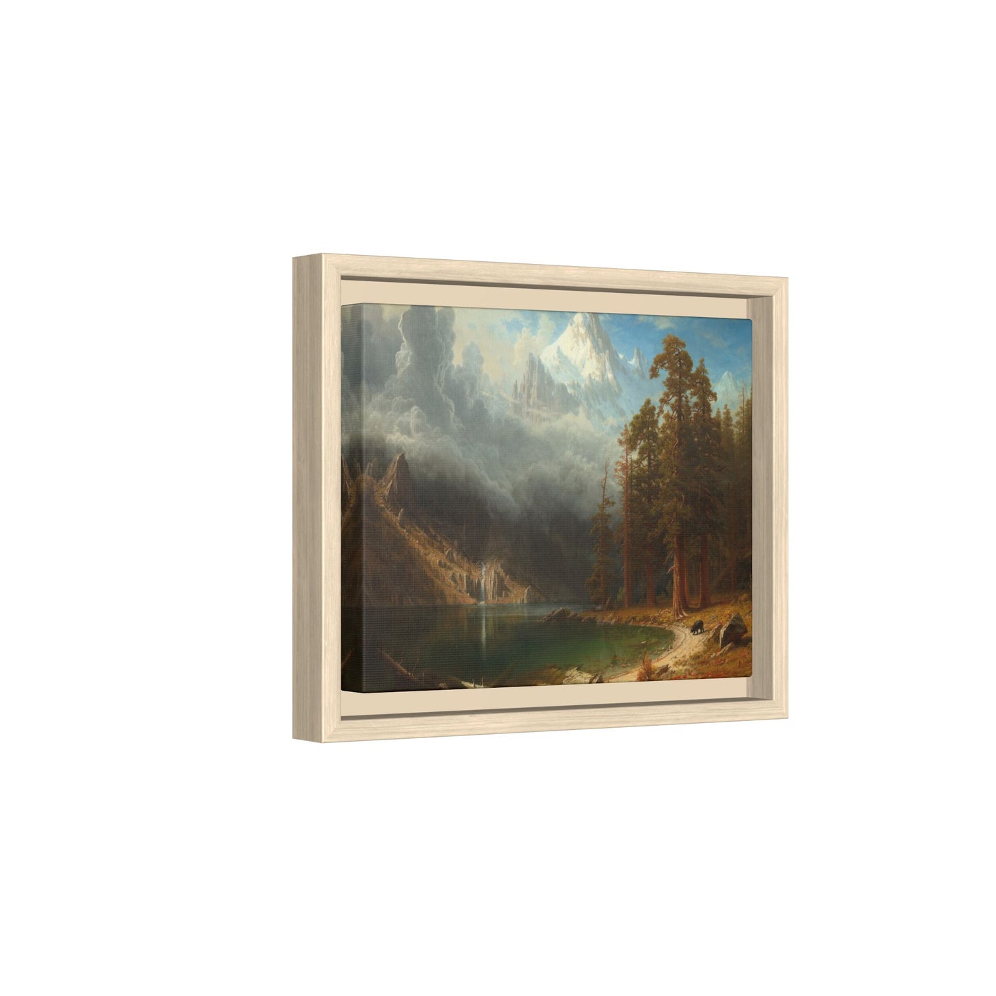 Bierstadt, Albert - Mount Corcoran (1877) - Matte Canvas, Framed