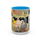 Toulouse-Lautrec, Henri - Moulin Rouge - La Goulue (1891) - Colorful Accent Mugs