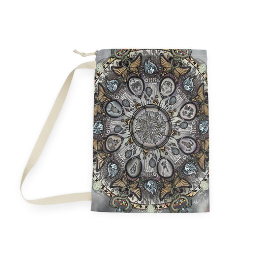 Pacio, Adam - Memento Mori Mandala - Laundry Bag