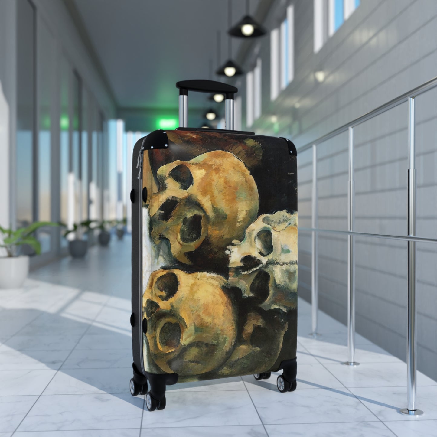 Cézanne, Paul - Pyramid of Skulls (1901) - Suitcase