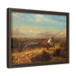 Bierstadt, Albert - The Last of the Buffalo  (1888) - Matte Canvas, Framed