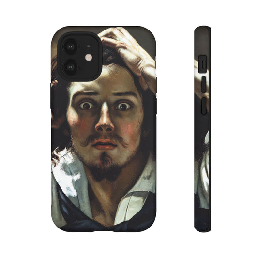Courbet, Gustave - The Desperate Man (1843) - Tough Phone Cases