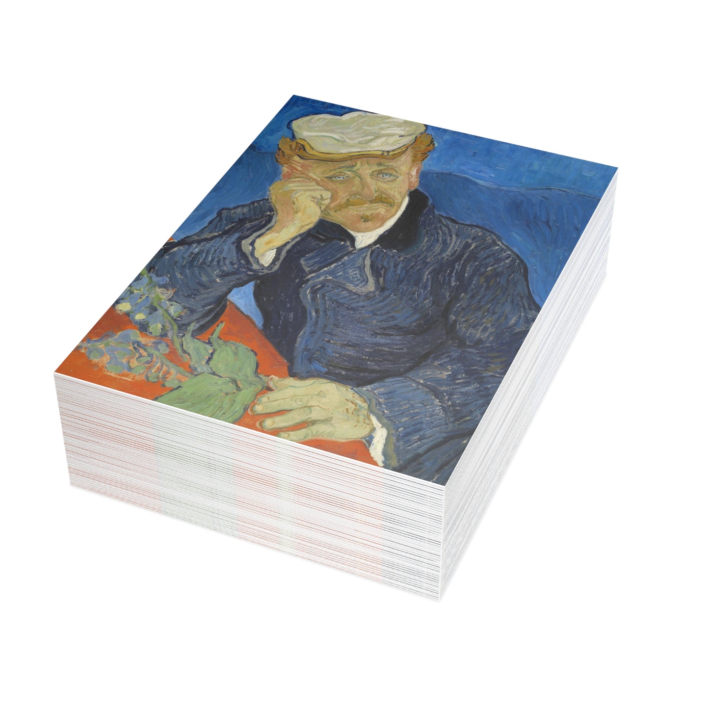 Van Gogh, Vincent - Portrait of Dr. Paul Gachet (1890) - Postcard Bundles with Envelopes Included