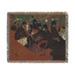 Toulouse-Lautrec, Henri - At the Moulin Rouge (1892) - Woven Blanket
