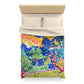 Derain, André - Mountains at Collioure (1905) - Microfiber Duvet Cover